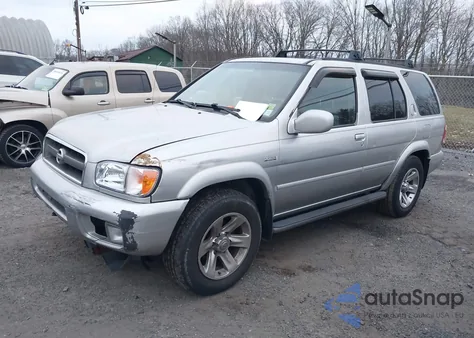 2004 Nissan Pathfinder Le Platinum из США, поврежденный, VIN JN8DR09Y64W913000